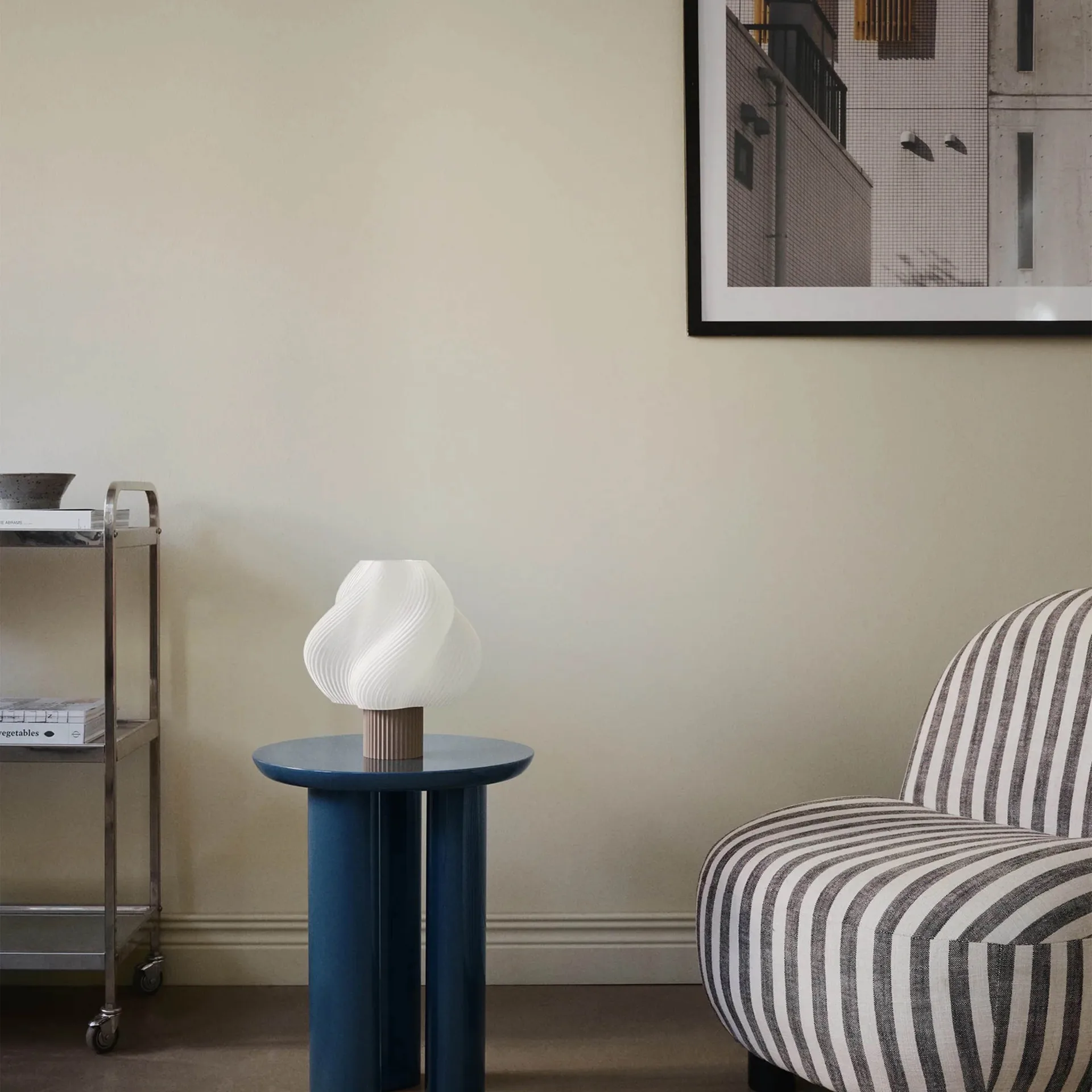 Soft Serve table lamp, Mocha, Regular, 26 cm Crème Atelier