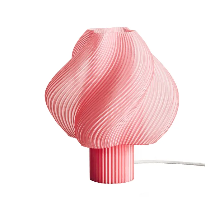 Soft Serve table lamp - Peach sorbet, Grande, 34 cm - Crème Atelier