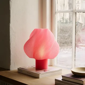 Soft Serve table lamp - Peach sorbet, Grande, 34 cm - Crème Atelier