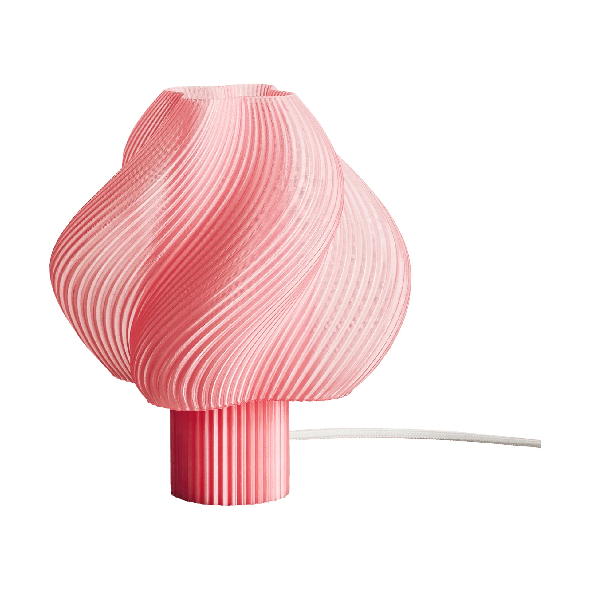 Soft Serve table lamp, Peach sorbet, Regular, 26 cm Crème Atelier