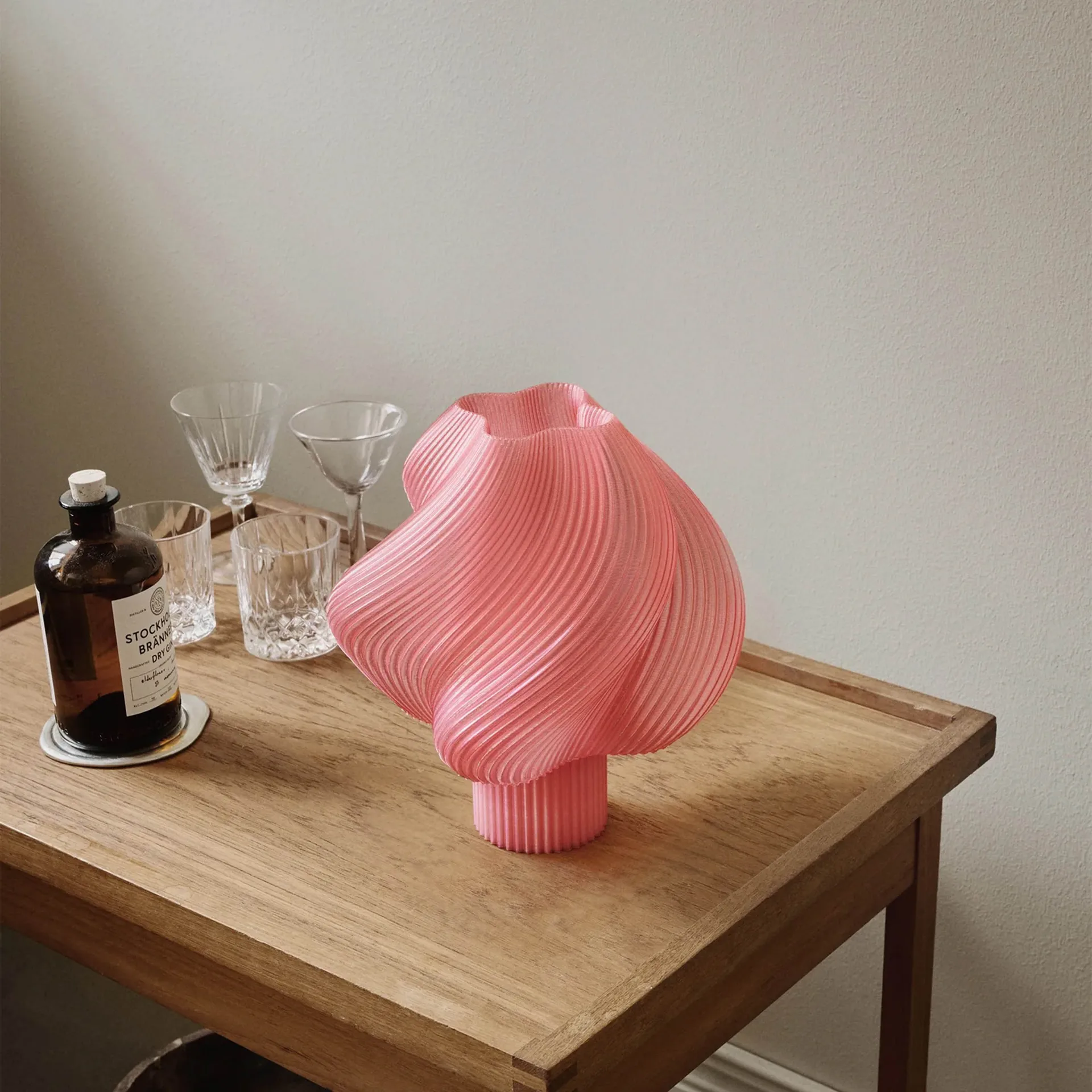 Soft Serve table lamp, Peach sorbet, Regular, 26 cm Crème Atelier