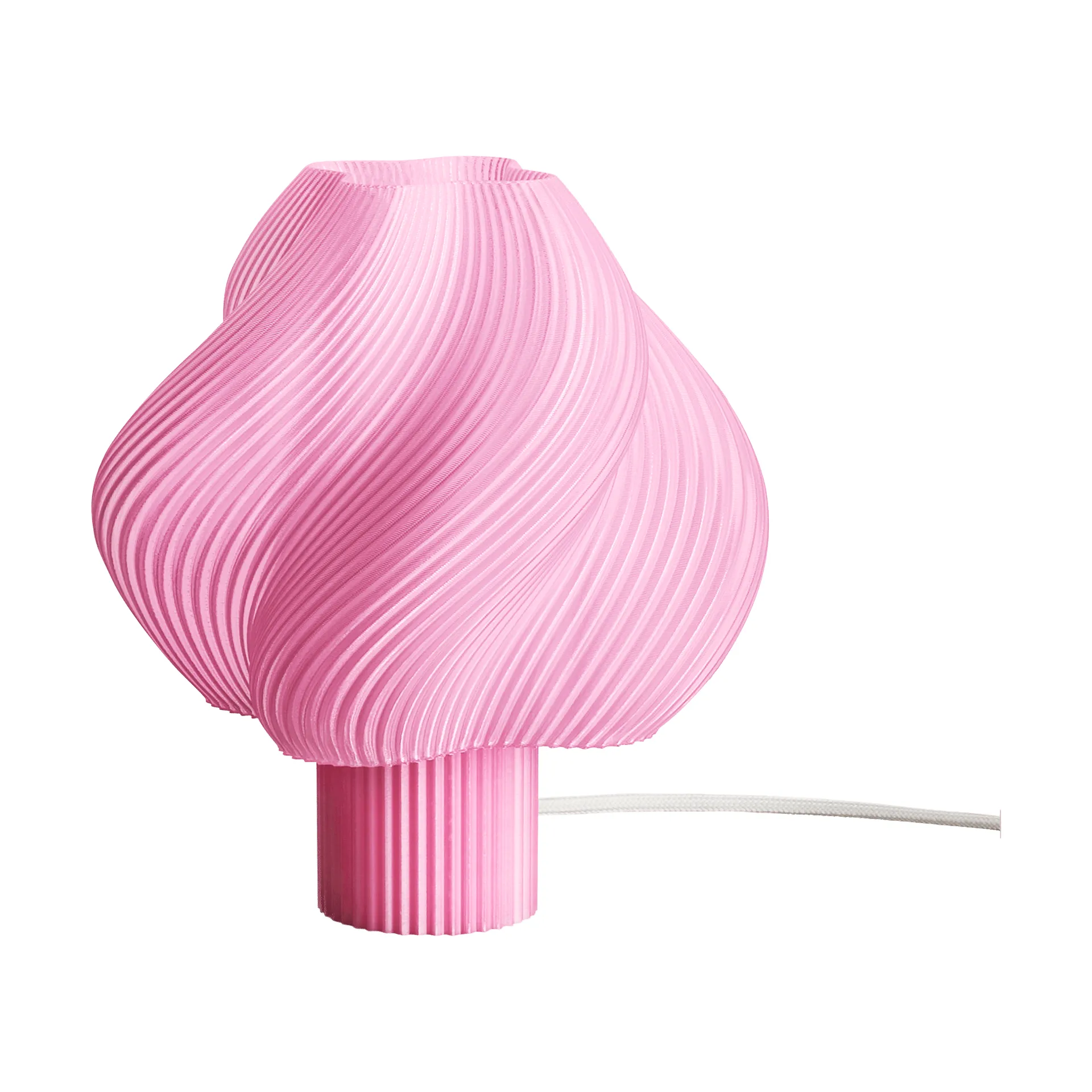 Soft Serve table lamp, Rose sorbet, Regular, 26 cm Crème Atelier