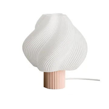 Soft Serve table lamp - Wild strawberry, Grande, 34 cm - Crème Atelier