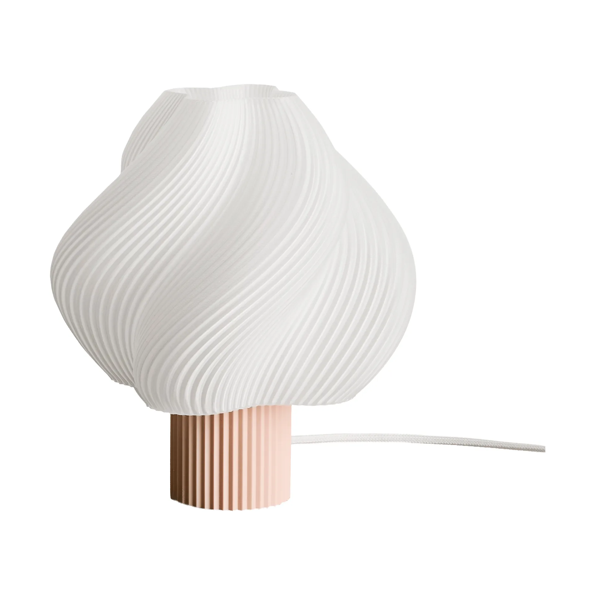 Soft Serve table lamp, Wild strawberry, Regular, 26 cm Crème Atelier