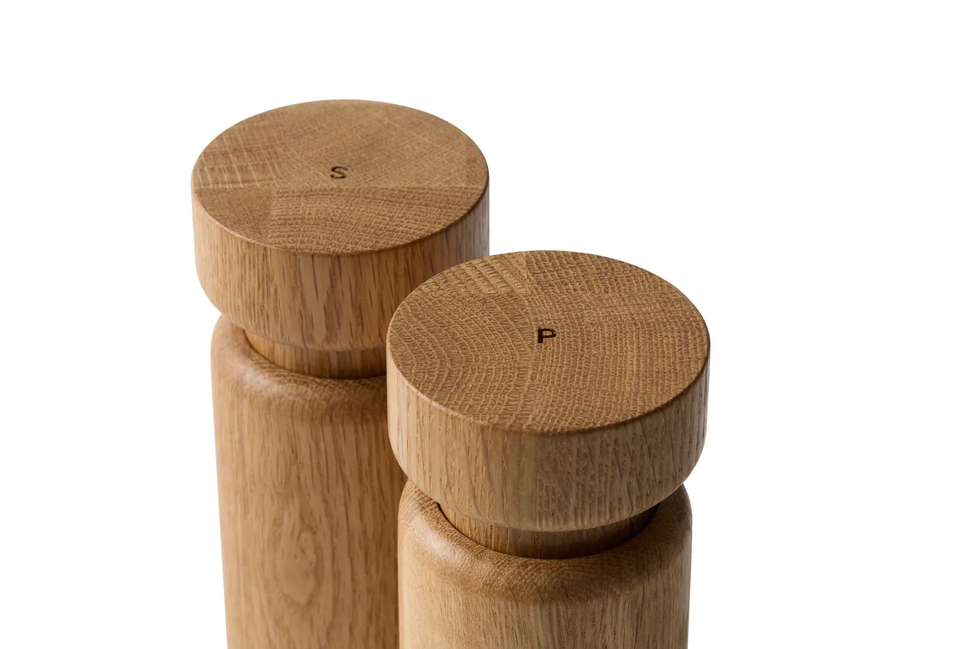 Helsinki salt and pepper mill set, Oak, 2-piece set Crushgrind