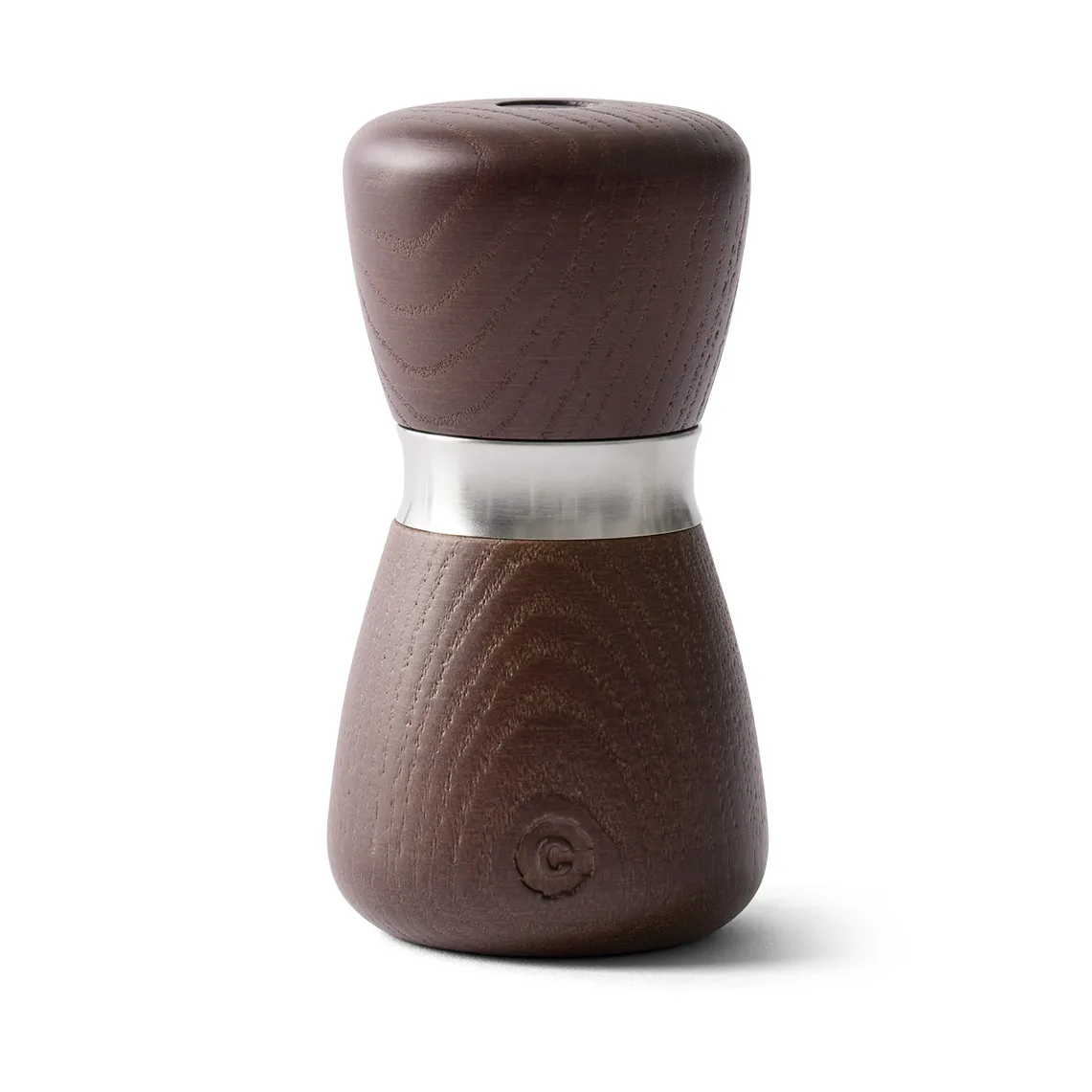Kyoto spice grinder, Brown glaze, FSC ash, 10 cm Crushgrind