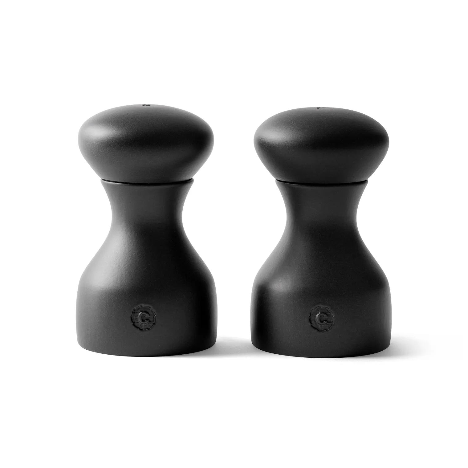 Lyon salt and pepper mill set, Black, 2-piece Crushgrind