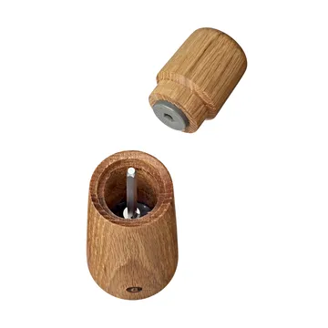 Stockholm spice mill - Natural, FSC oak, 11 cm - Crushgrind