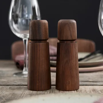 Stockholm spice mill - Natural, FSC walnut, 17 cm - Crushgrind