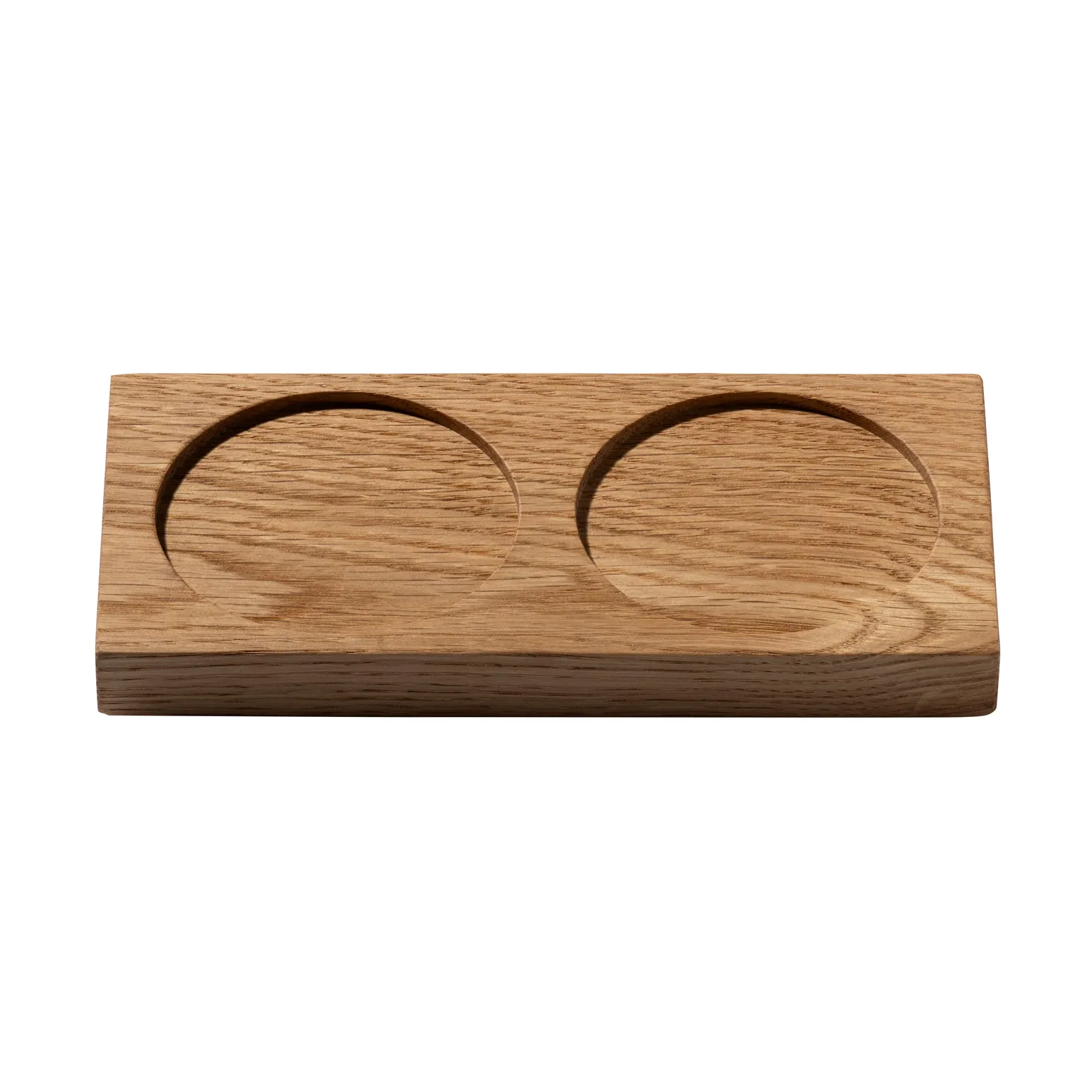 Tabletopper spice grinder stand, FSC oak Crushgrind
