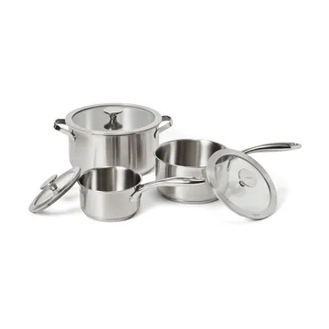 Culimat cookware set - Stainless steel, 3 pieces - Culimat