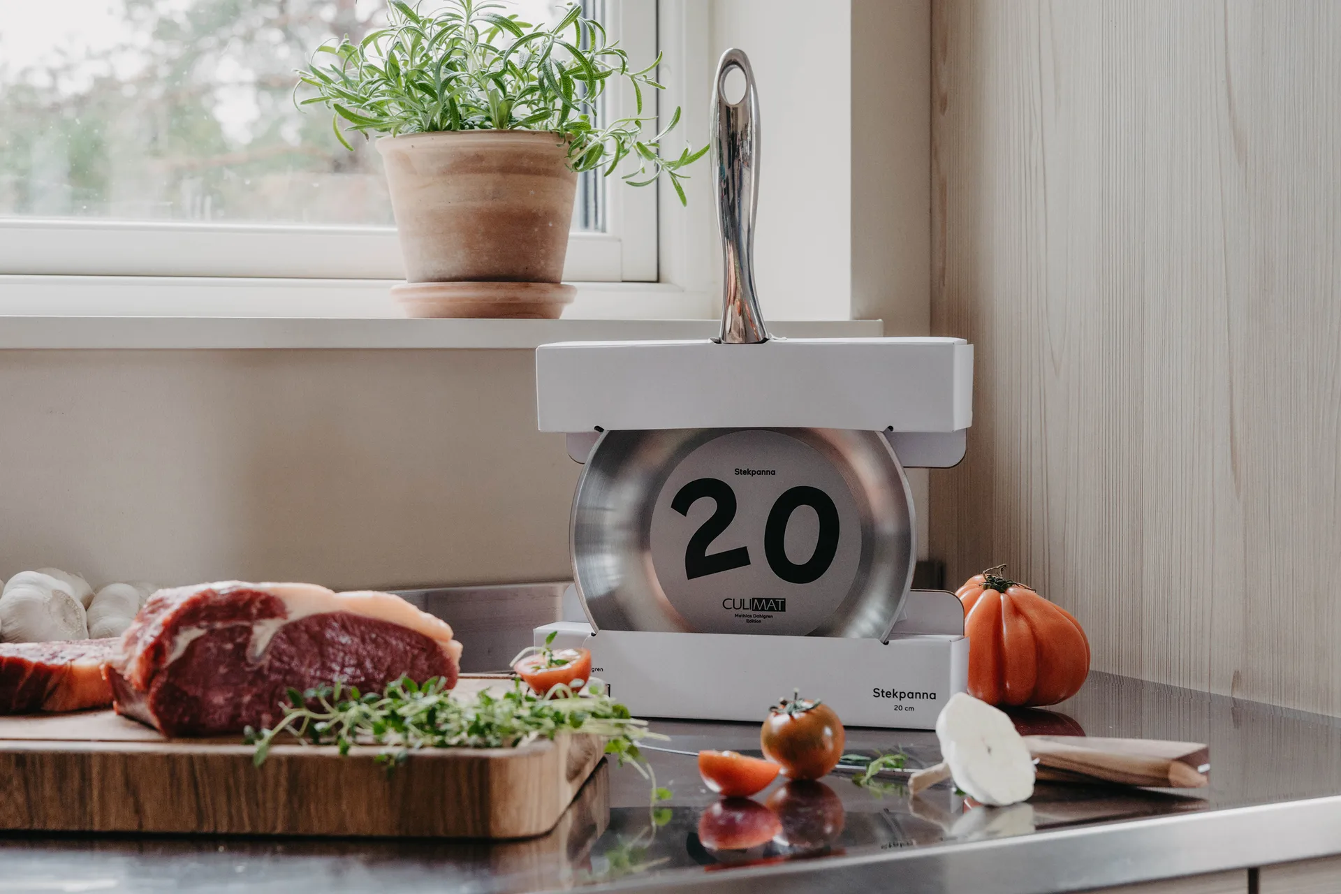 Culimat frying pan 5-Ply stainless steel, 20 cm Culimat