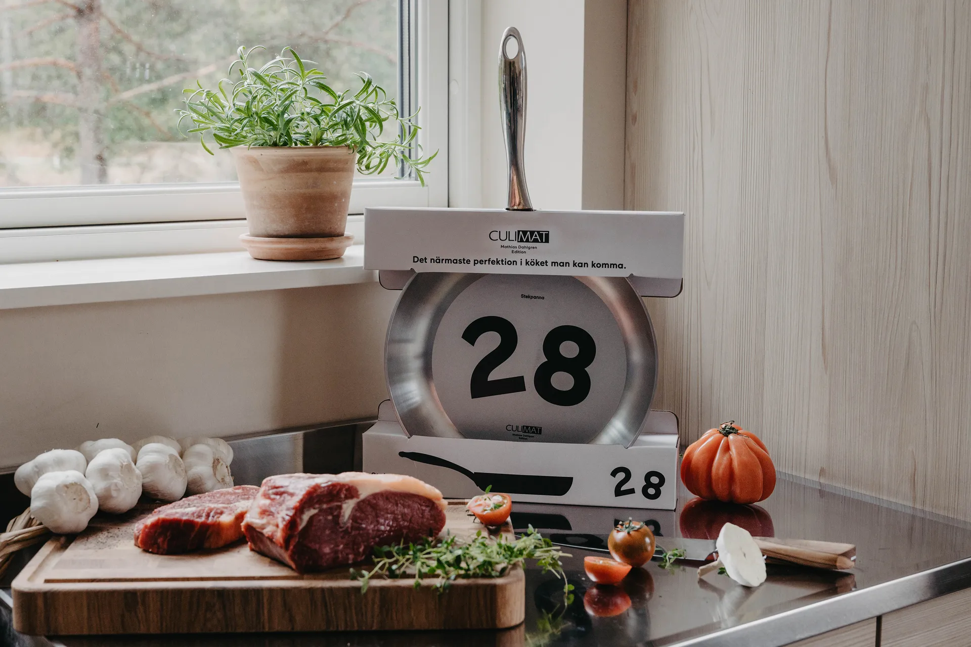 Culimat frying pan 5-Ply stainless steel, 28 cm Culimat