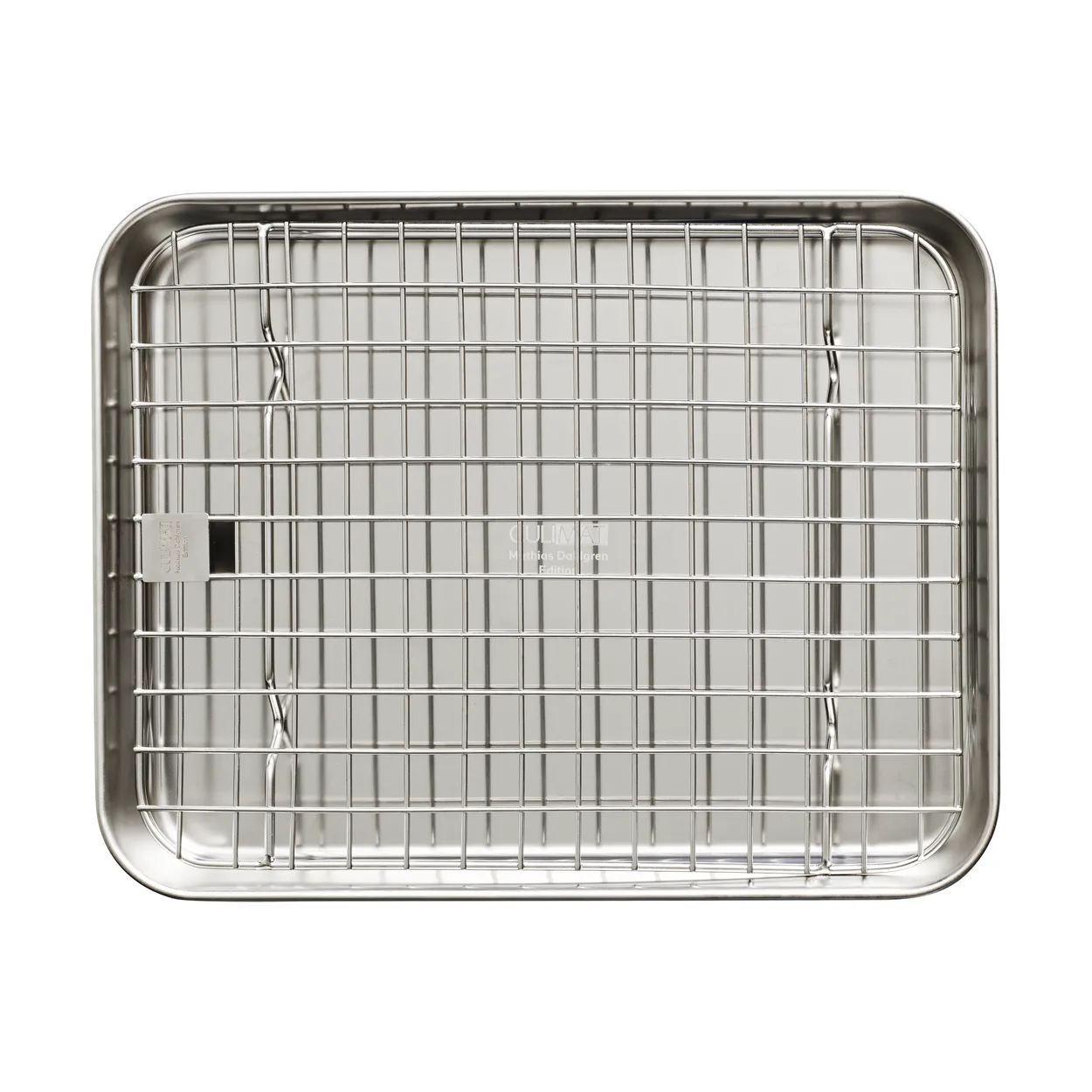Culimat gastro container with cooling rack 26.4x20.5x2.5cm