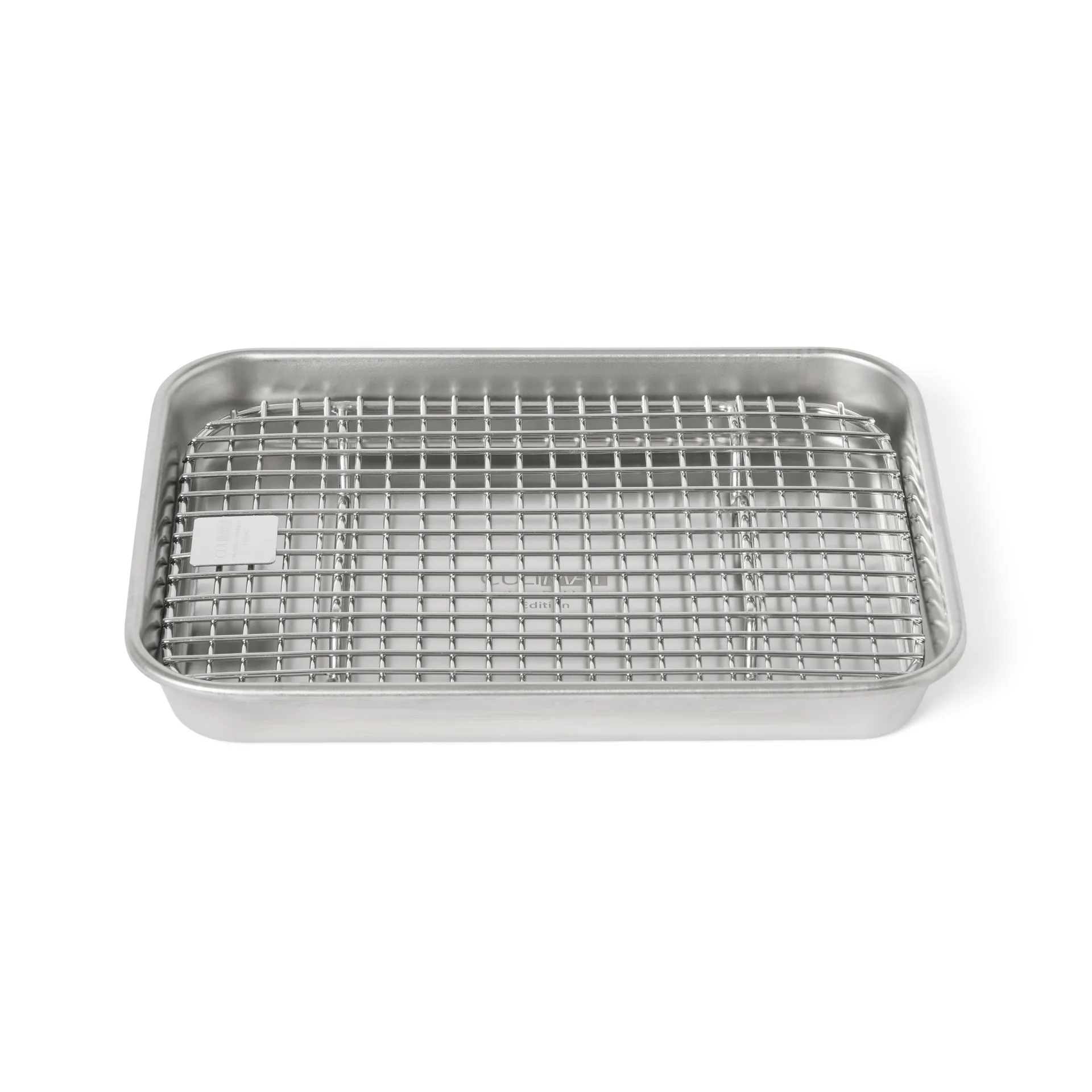Culimat gastro container with cooling rack, Stainless steel, 18x14x2,5 cm Culimat