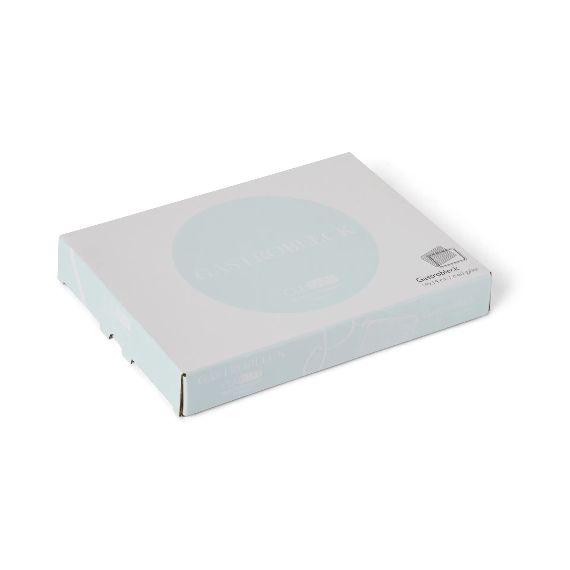 Culimat gastro container with cooling rack, Stainless steel, 18x14x2,5 cm Culimat