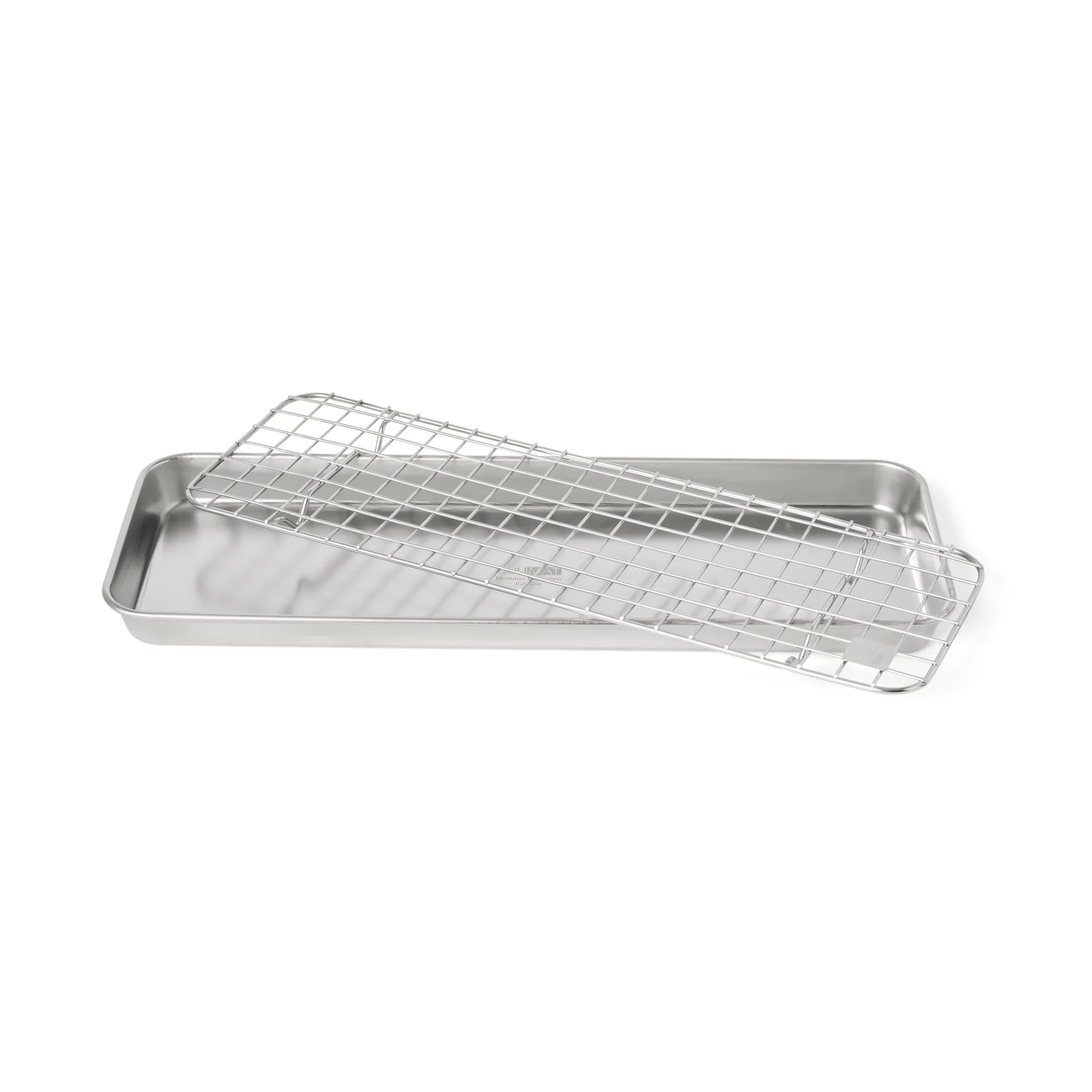 Culimat gastro container with cooling rack, Stainless steel, 38x14x2,5 cm Culimat