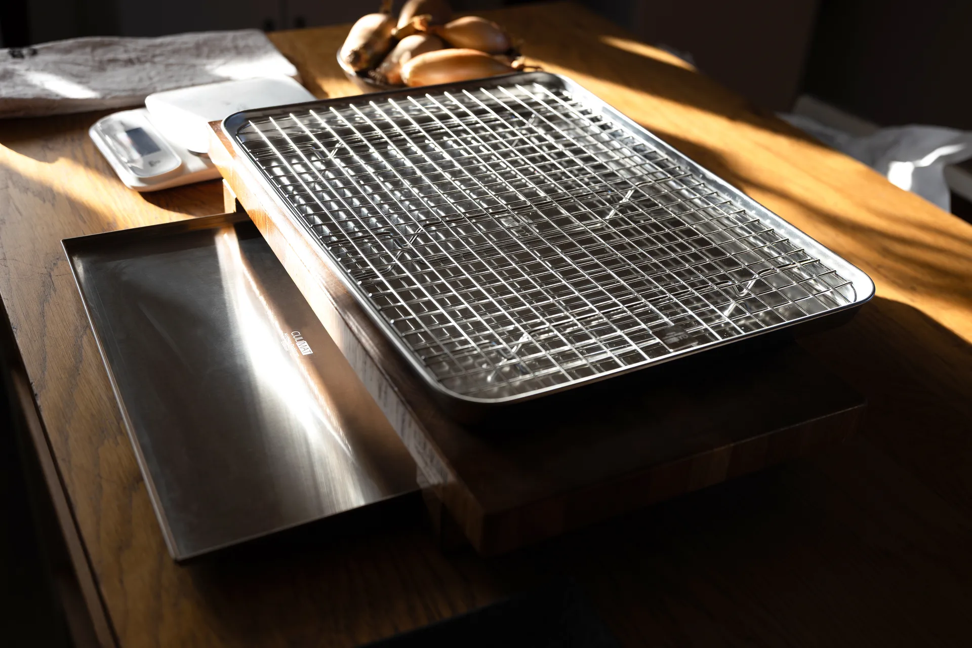 Culimat gastro container with cooling rack, Stainless steel, 40.5x30.5 cm Culimat