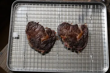 Culimat gastro container with cooling rack - Stainless steel, 40.5x30.5 cm - Culimat