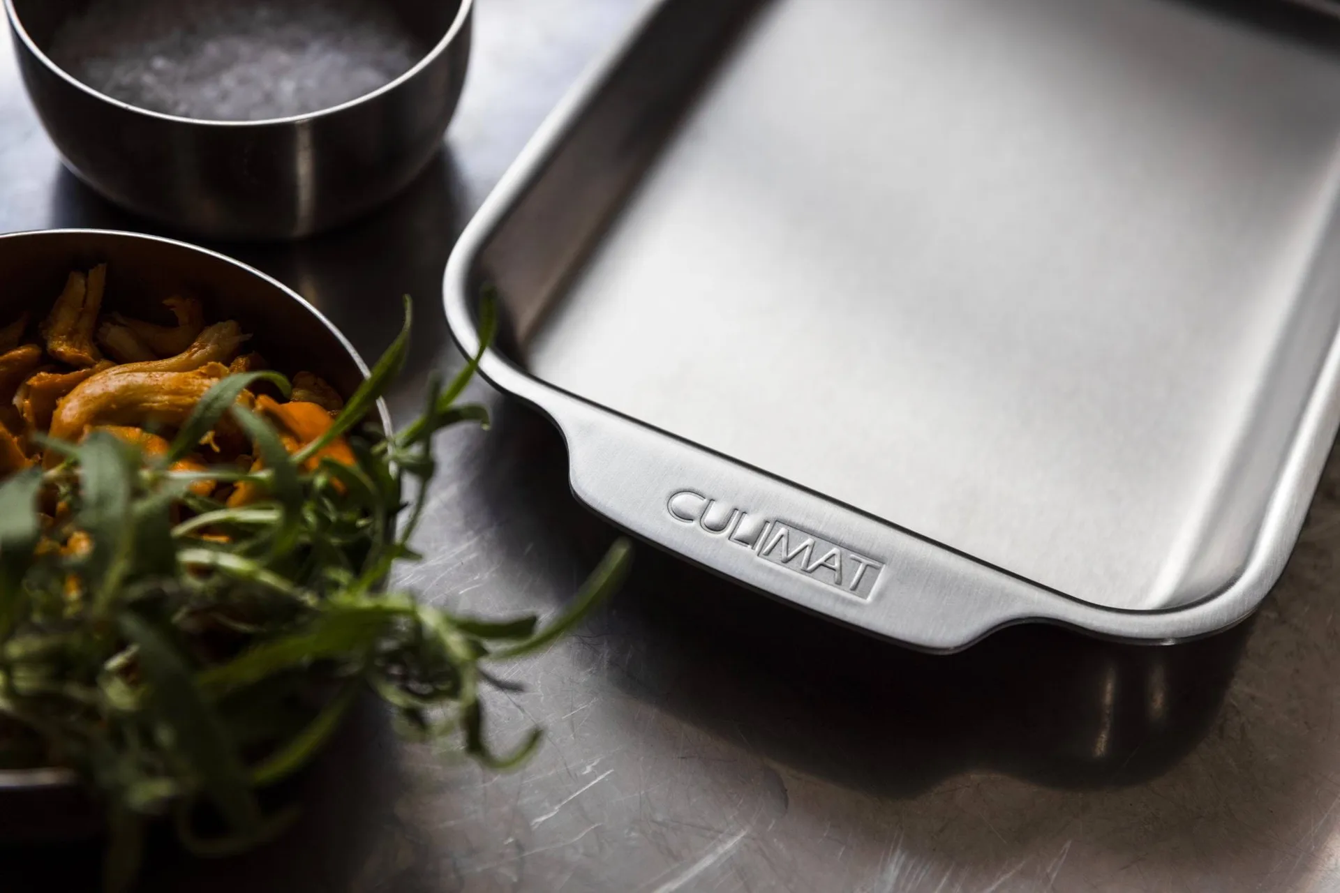 Culimat oven tray, Stainless steel, 25x17,5x2,5 cm Culimat