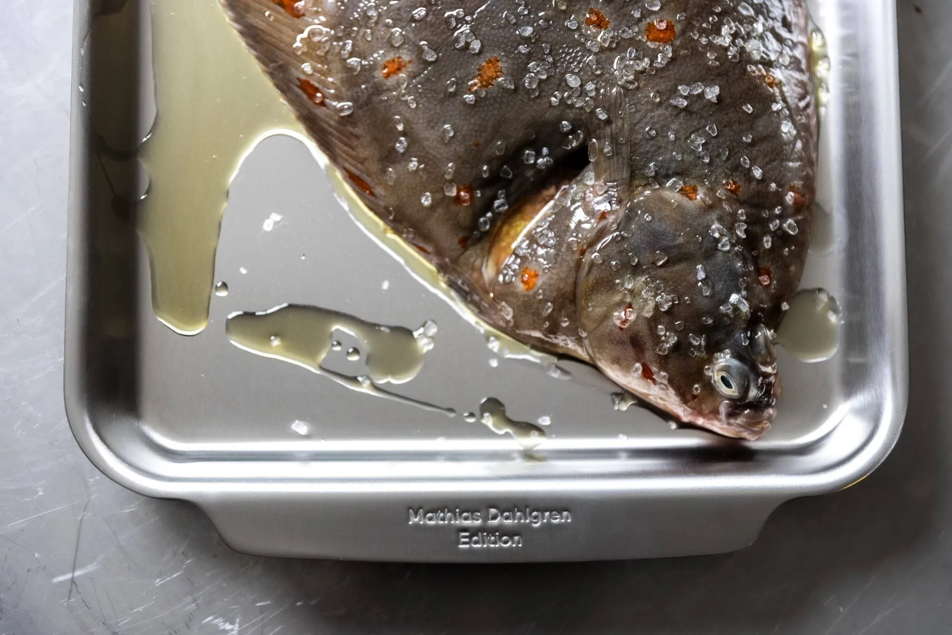 Culimat oven tray, Stainless steel, 34x26x2,5 cm Culimat