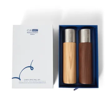 Culimat spice grinder - Ash-walnut, 2 pieces - Culimat
