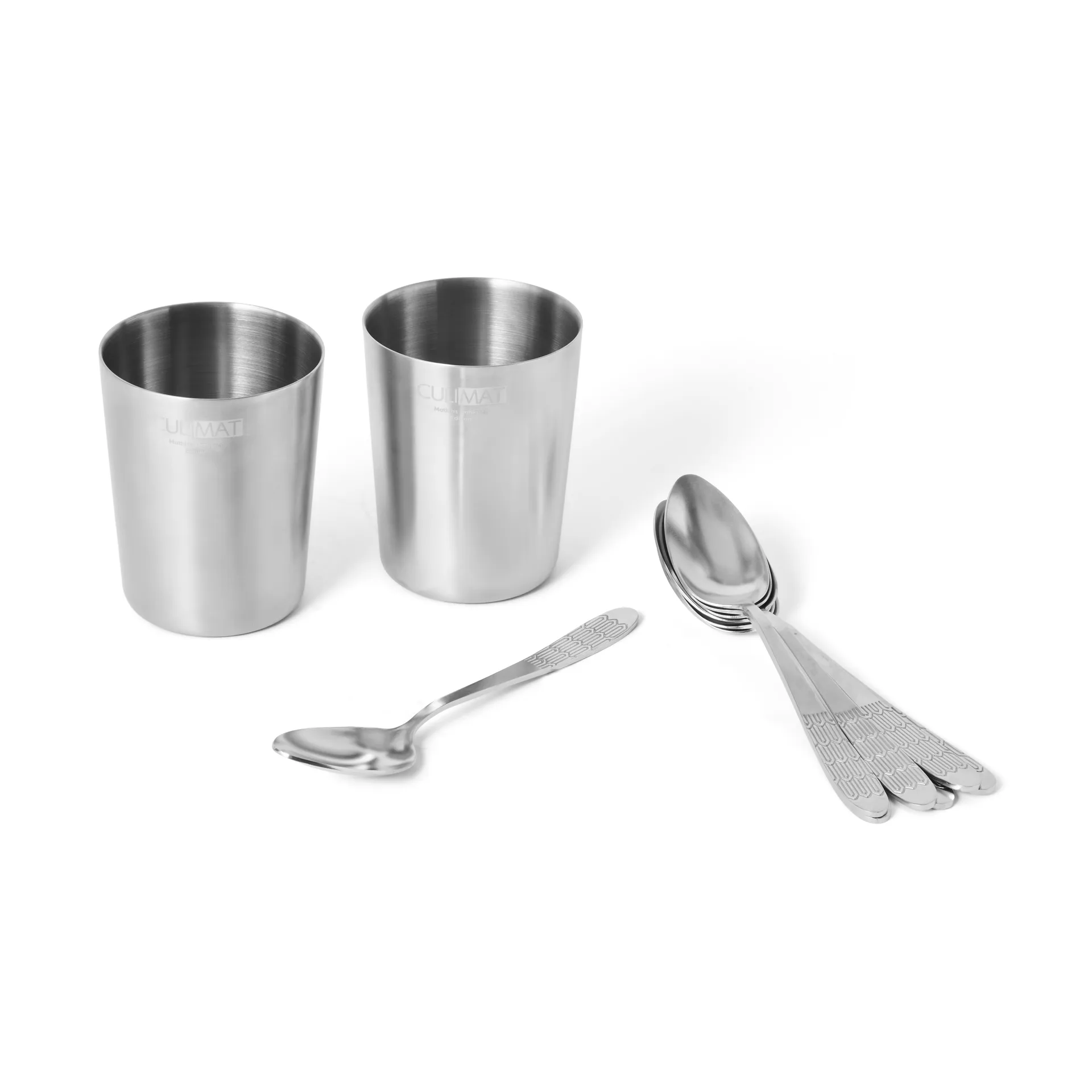Culimat tasting spoon set, Stainless steel, 10 pieces Culimat
