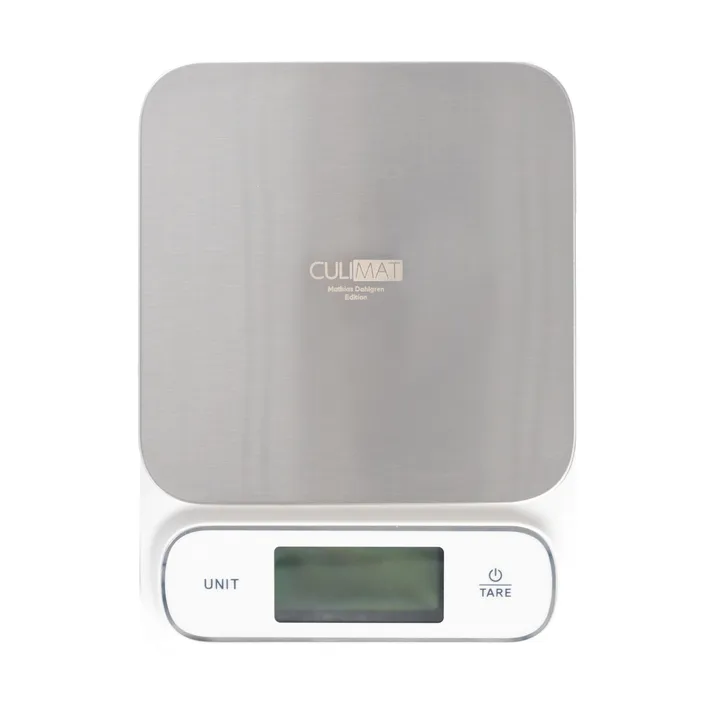 Digital kitchen scale waterproof - White-silver - Culimat