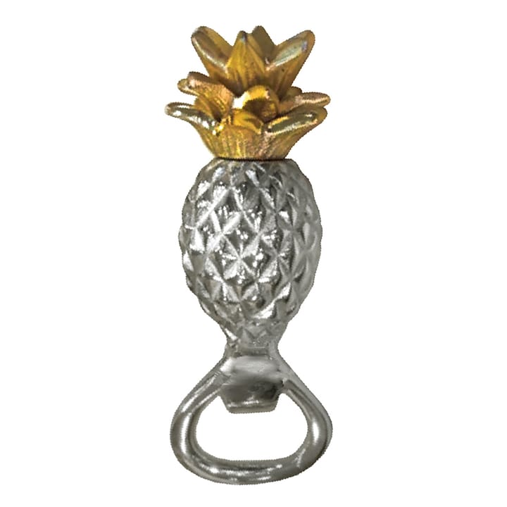 Pineapple bottle opener pineapple - Silver-gold - Culinary Concepts