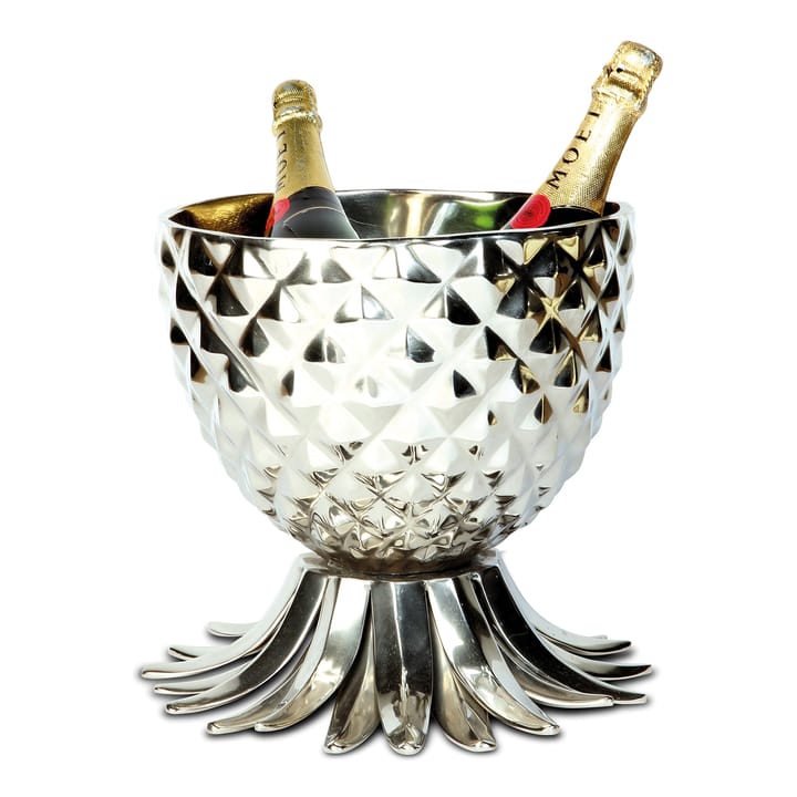 Pineapple wine cooler pineapple silver - 33 cm - Culinary Concepts