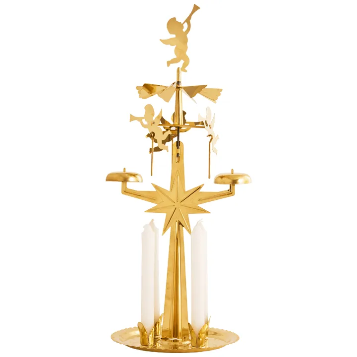 Angel chimes original - Brass, 28 cm - Dala Industrier