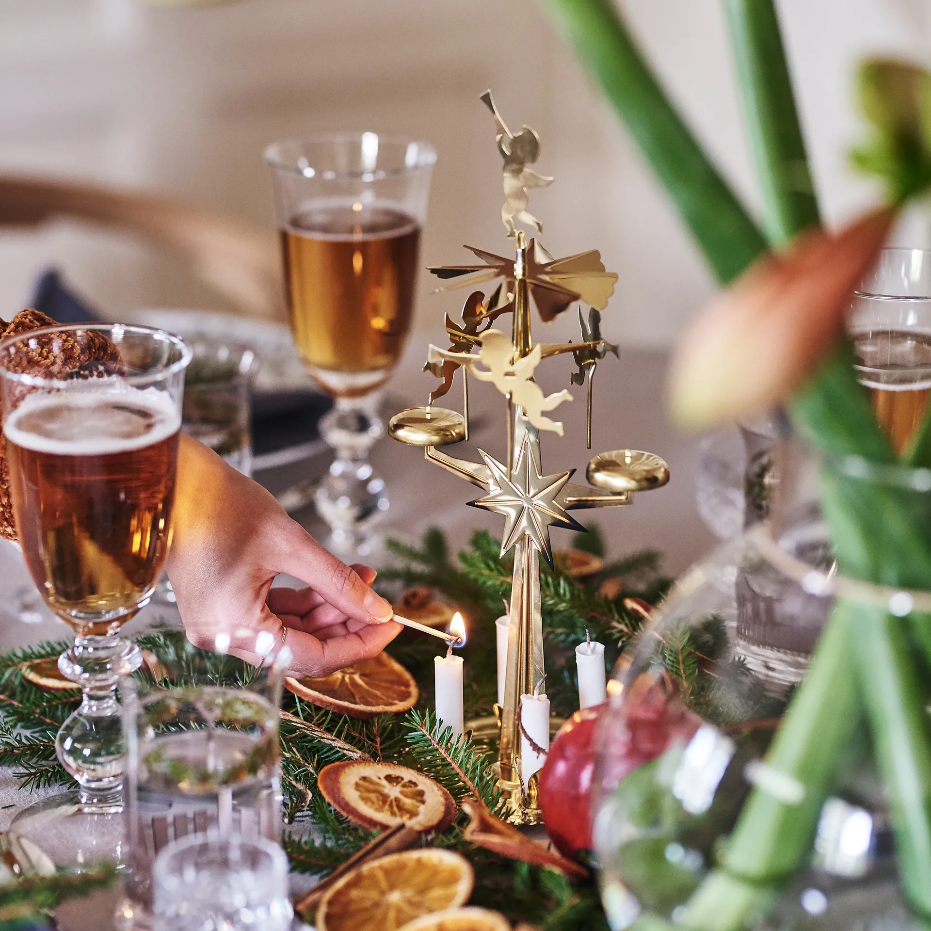 Candles for Swedish Angel Chimes orginal, 20-pack Dala Industrier