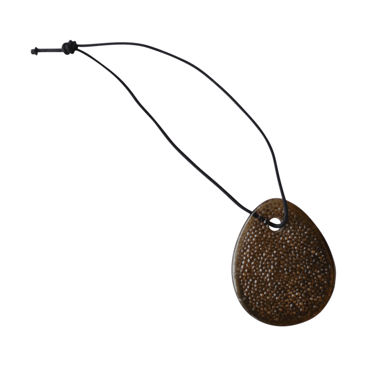 Airy hanging egg decoration - Brown - DBKD