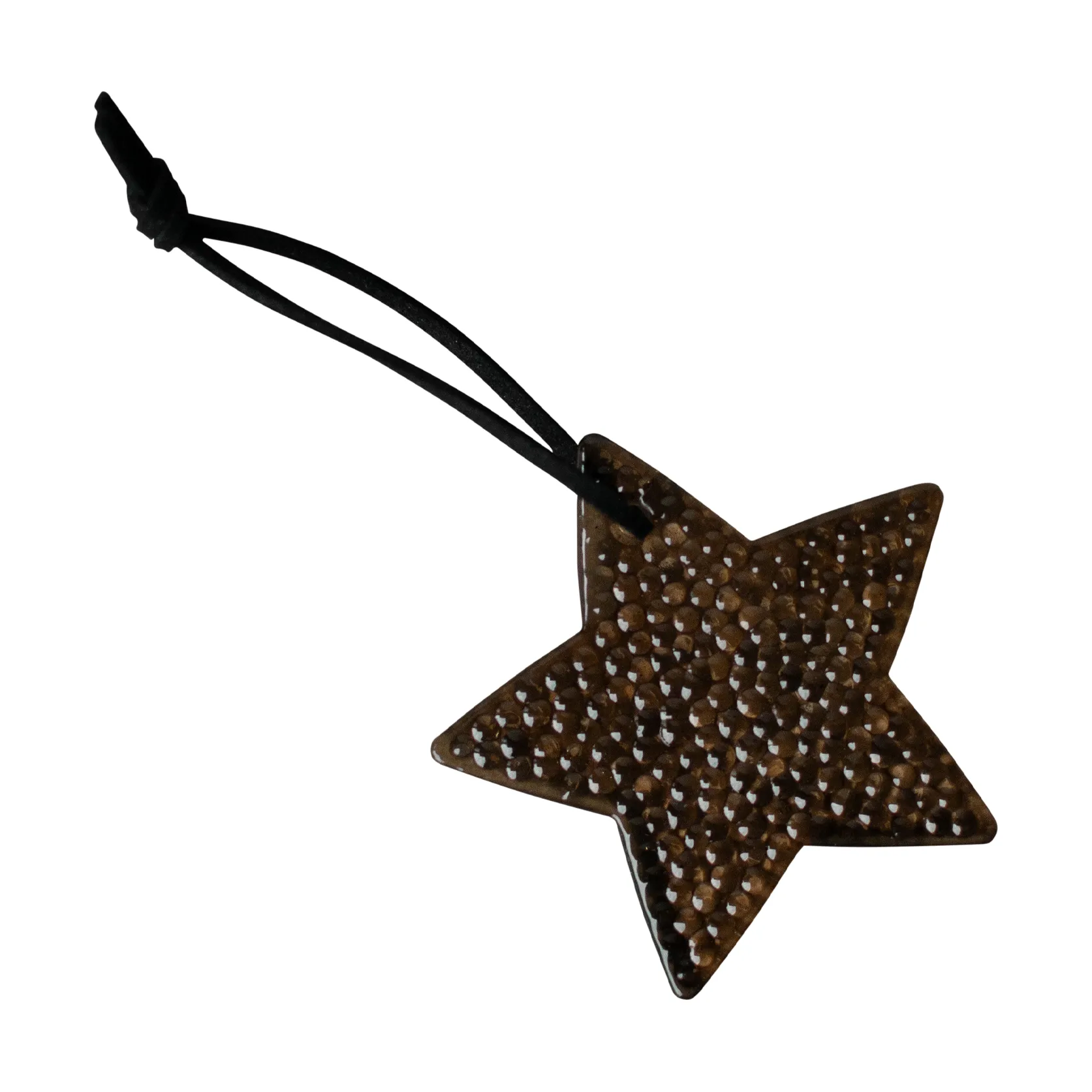 Airy hanging star decorative ornament, Brown DBKD