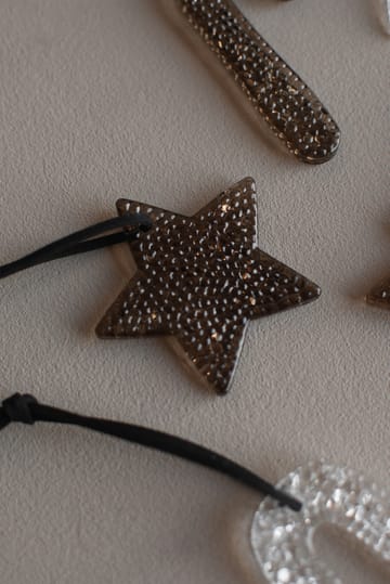 Airy hanging star decorative ornament - Brown - DBKD
