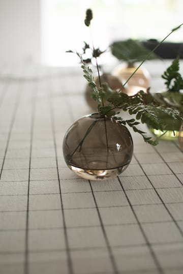 Ball vase Ø10 cm - Brown - DBKD