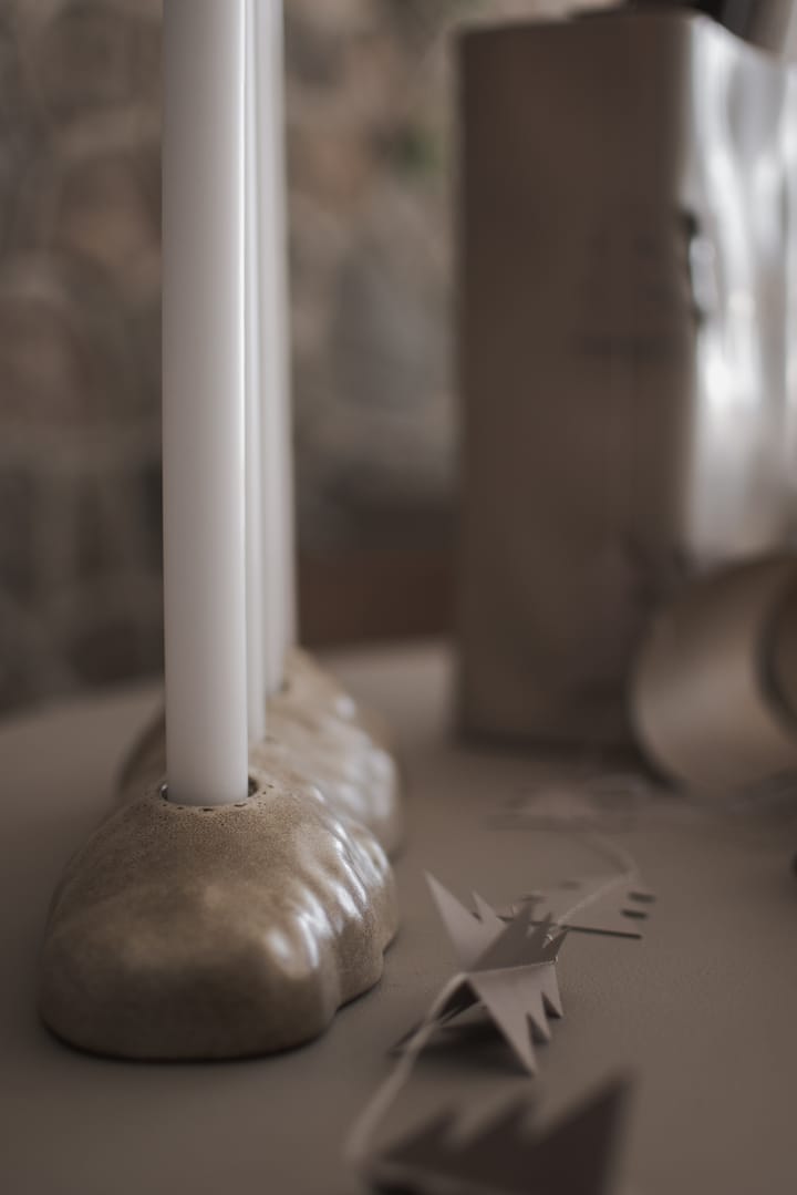 Base advent candle holder - Beige - DBKD