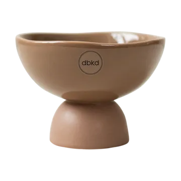 Base Dome bowl S Ø12 cm - Nougat - DBKD