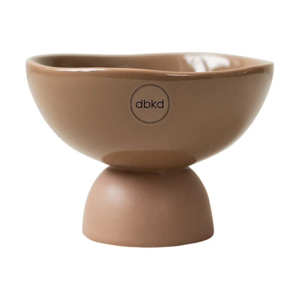 DBKD Base Dome bowl S o12 cm Nougat | Scandinavian Design | Decorative bowls | Brown