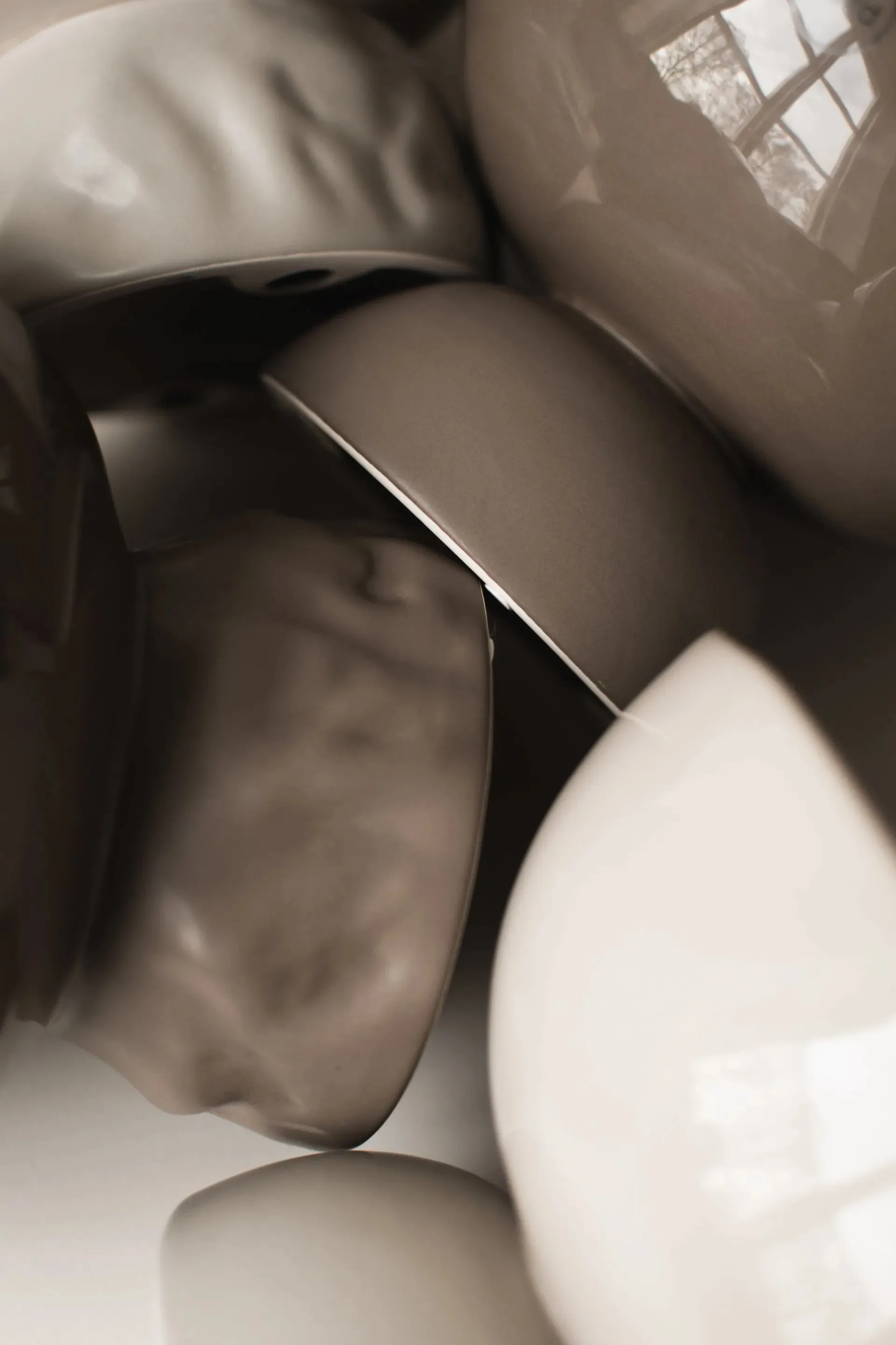 Base irregular flower pot Ø20 cm, Dust DBKD