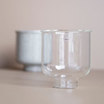 Basic glass flower pot Ø15 - clear - DBKD