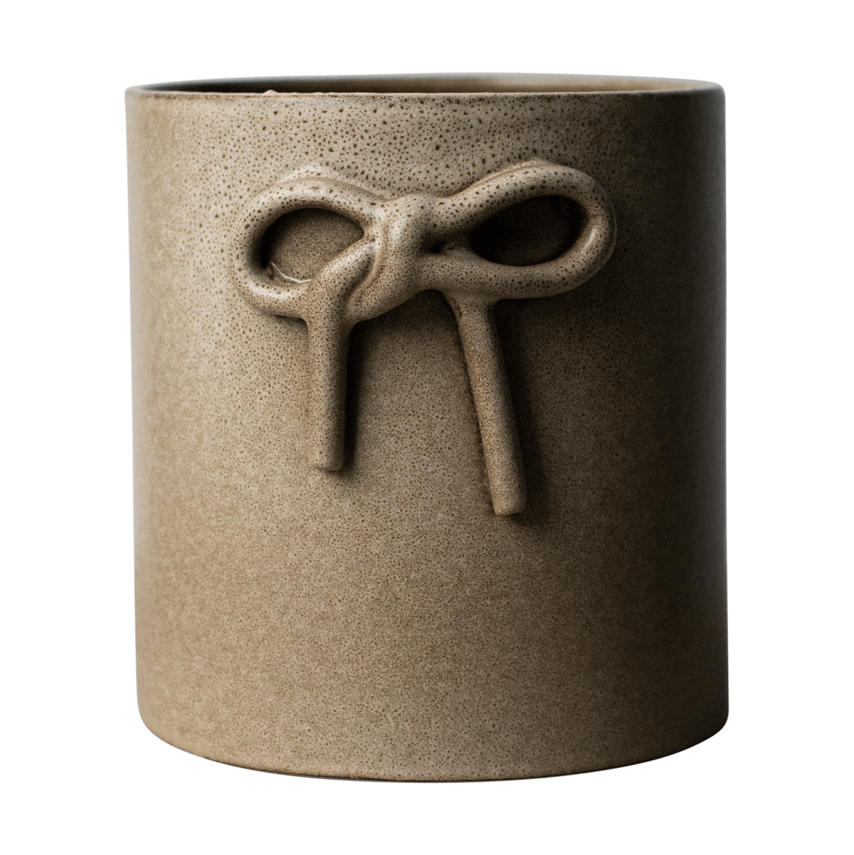 DBKD Bow pot o14 cm Beige | Scandinavian Design | Flower pots | Beige