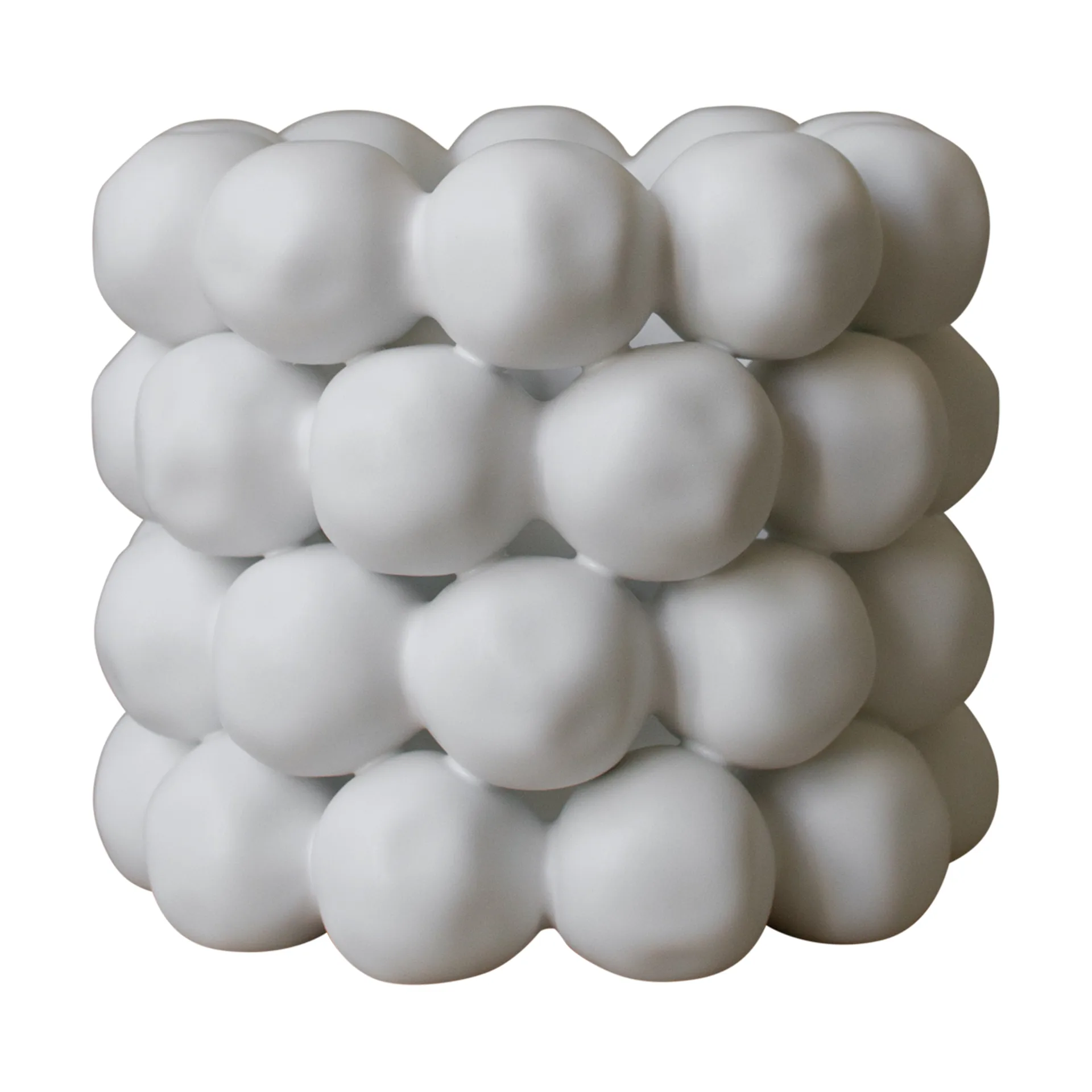 Bright candleholder Ø17 cm, White DBKD