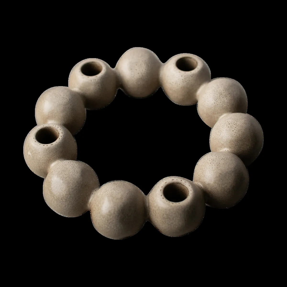 DBKD Bright candleholder Ø27 cm Beige