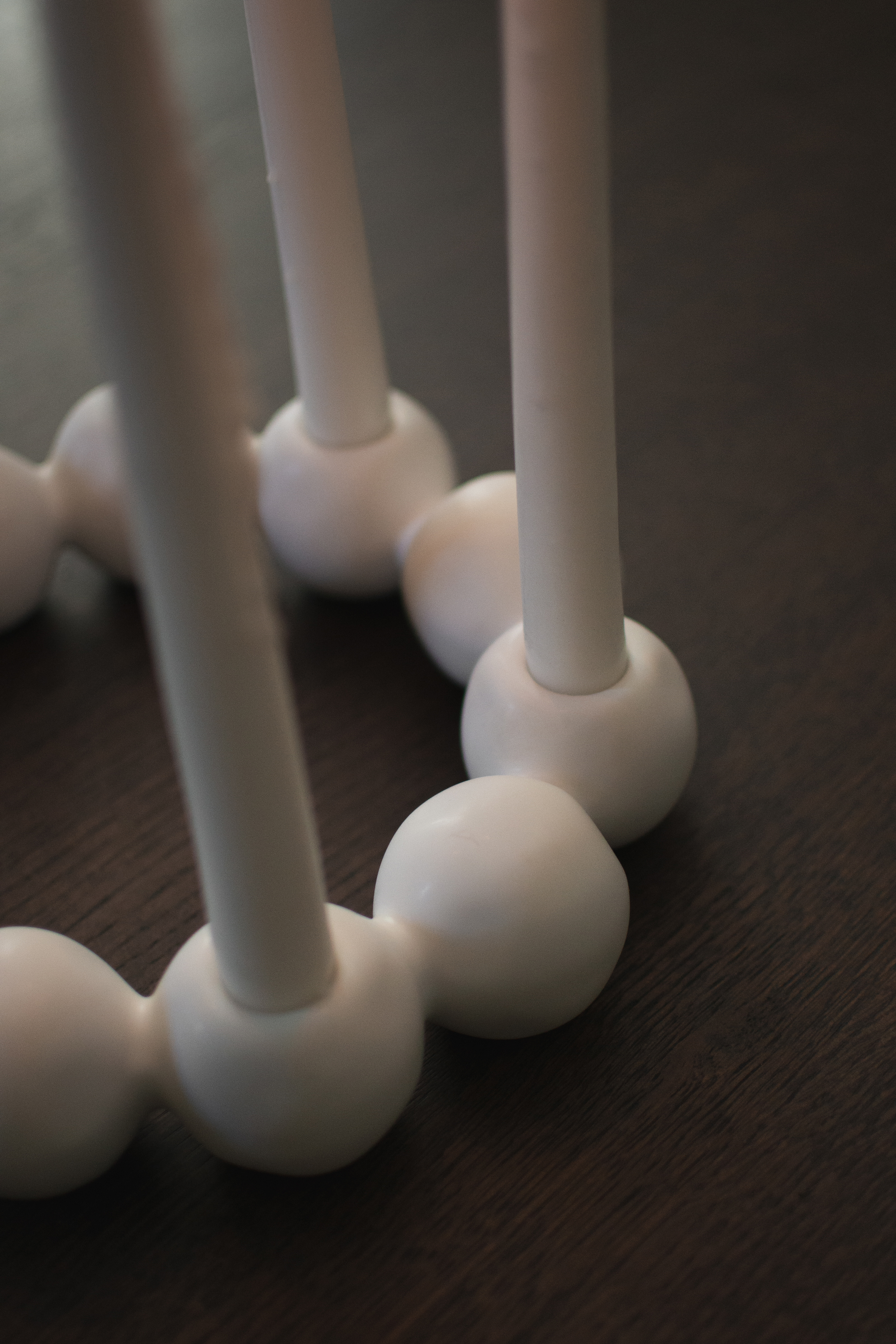 Bright candleholder Ø27 cm, White