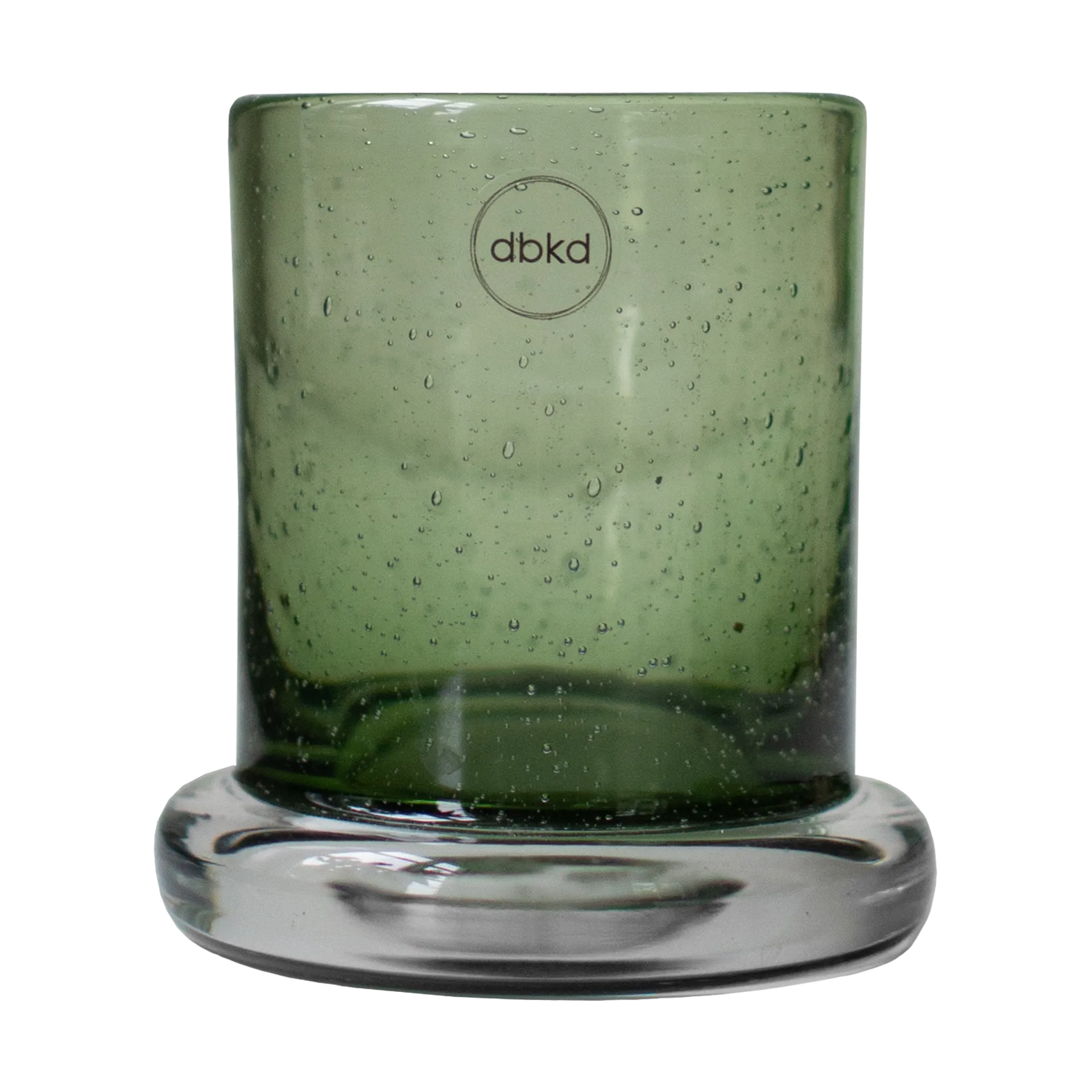 Bubble tealight holder Ø10 cm, Green DBKD