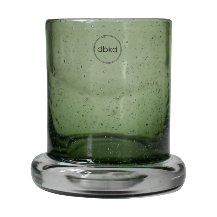 Bubble tealight holder Ø10 cm - Green - DBKD