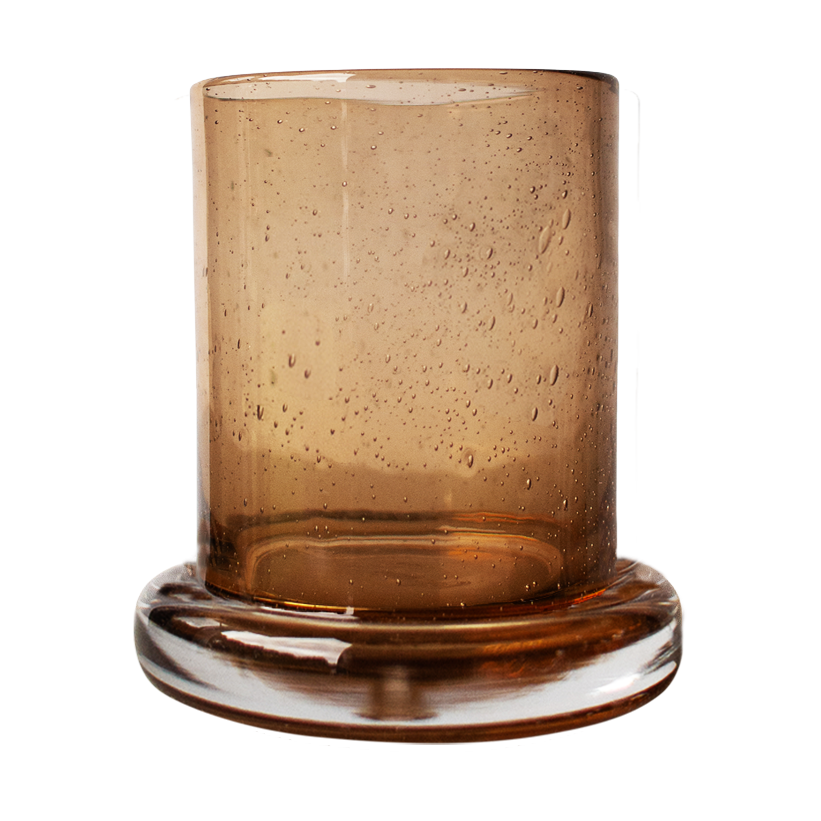 DBKD Bubble tealight holder o10 cm Rust | Scandinavian Design | Tea light holders, lanterns & candle dishes | Brown