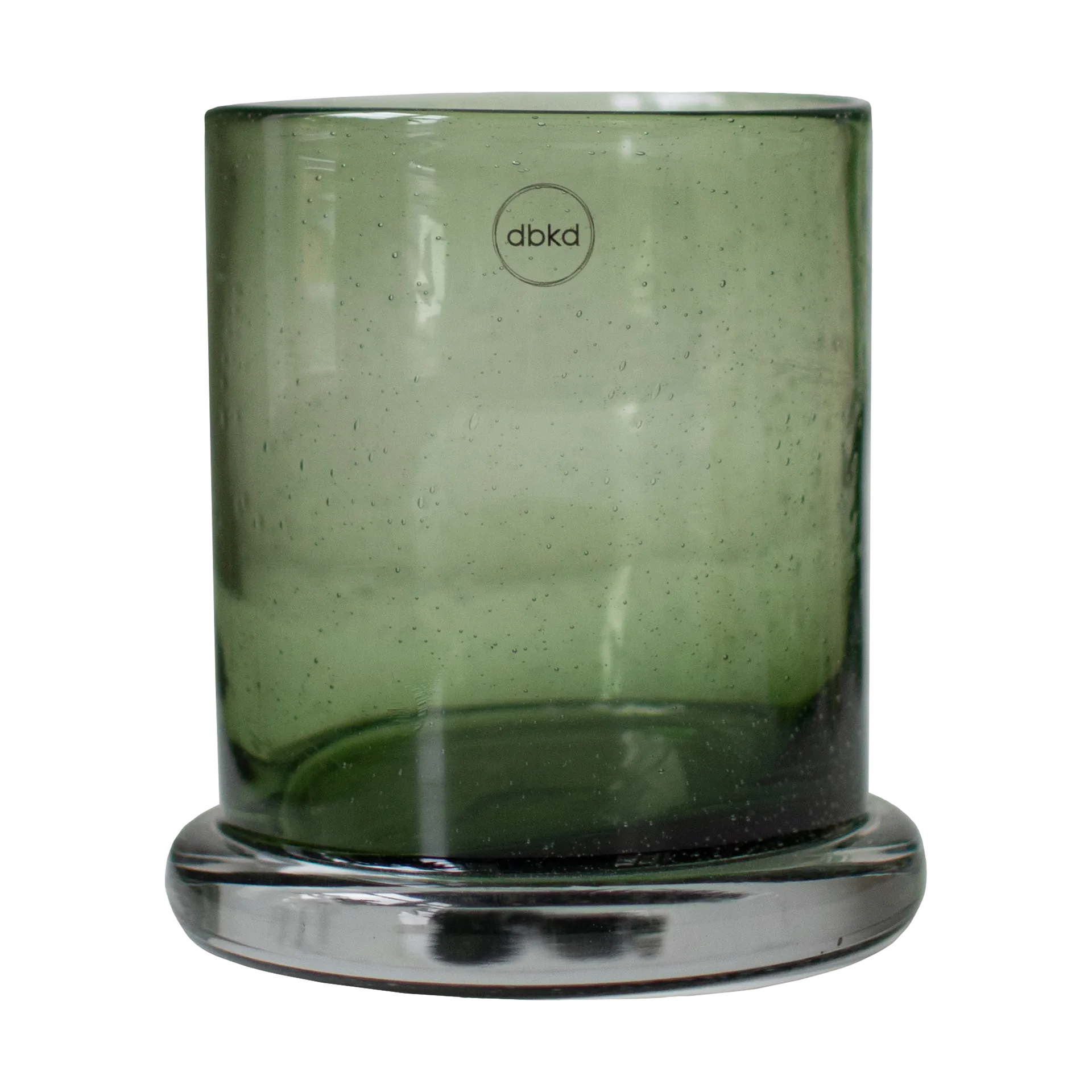Bubble tealight holder Ø14 cm, Green DBKD