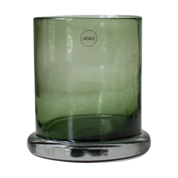 Bubble tealight holder Ø14 cm - Green - DBKD